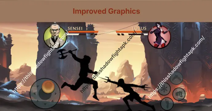 SF2 Special Edition 13 Improved graphics and visuals in Shadow Fight 2 Special Edition