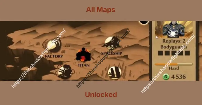SF2 Special Edition 14 All maps unlocked in Shadow Fight 2 Special Edition MOD