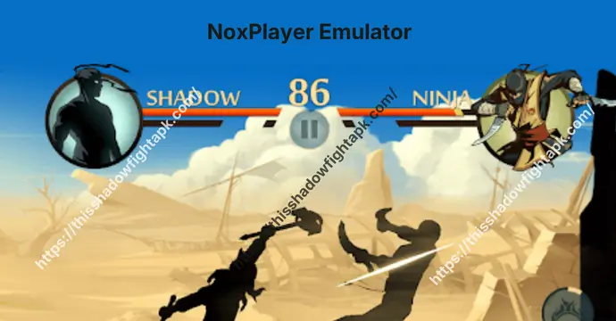 SF2 Special Edition 18 Shadow Fight 2 Special Edition running on Nox emulator on PC