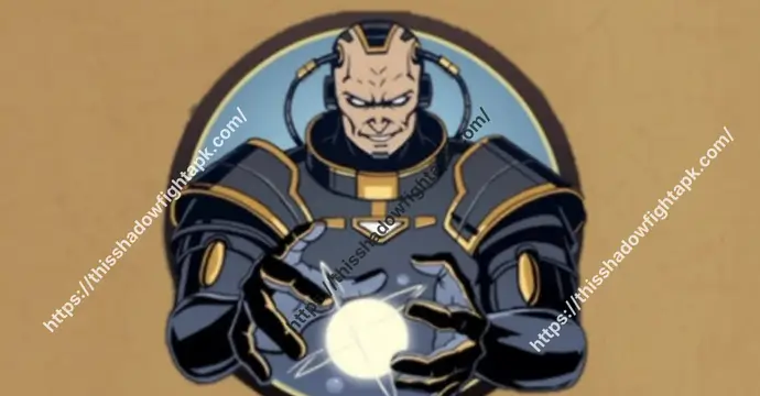 Shadow Fight 2 Titan MOD APK 3 Introduction scene of Titan boss in Shadow Fight 2