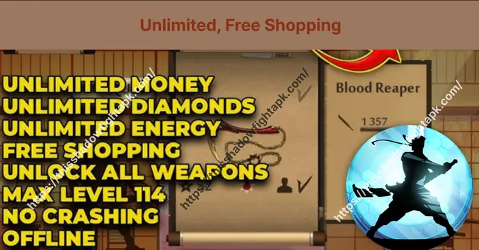 SF2 Special Edition 11 Free shopping feature in Shadow Fight 2 Special Edition MOD