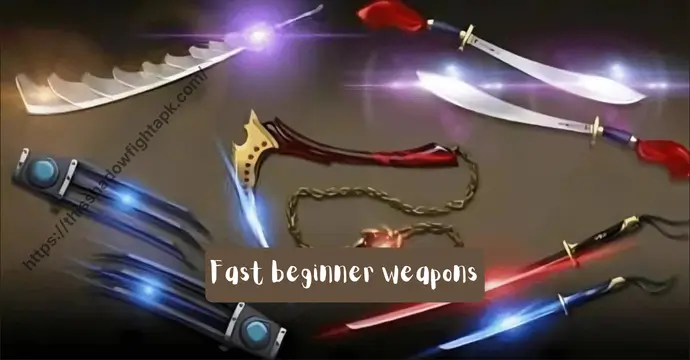 Beginner Strategies & Pro Tips for Shadow Fight 2 MOD APK 9 Fast beginner weapons used for easy combos in Shadow Fight 2