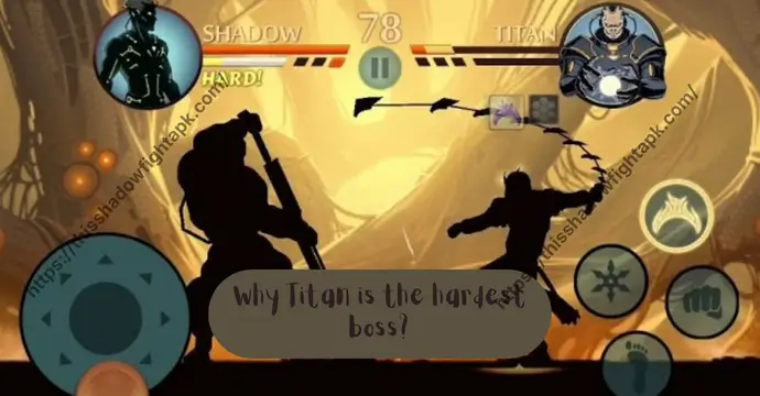 Why Titan is the hardest boss in Shadow Fight 2 compared to other bosses