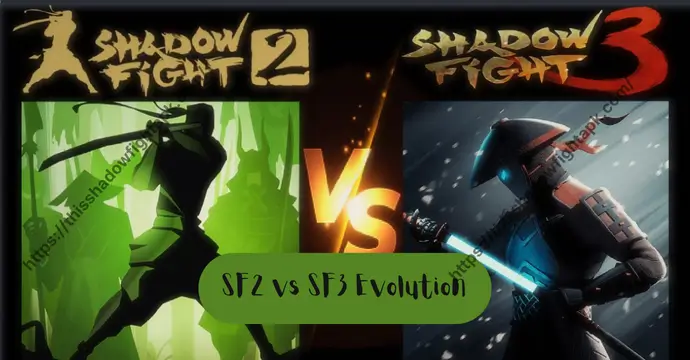 Gameplay evolution between Shadow Fight 2 and Shadow Fight 3